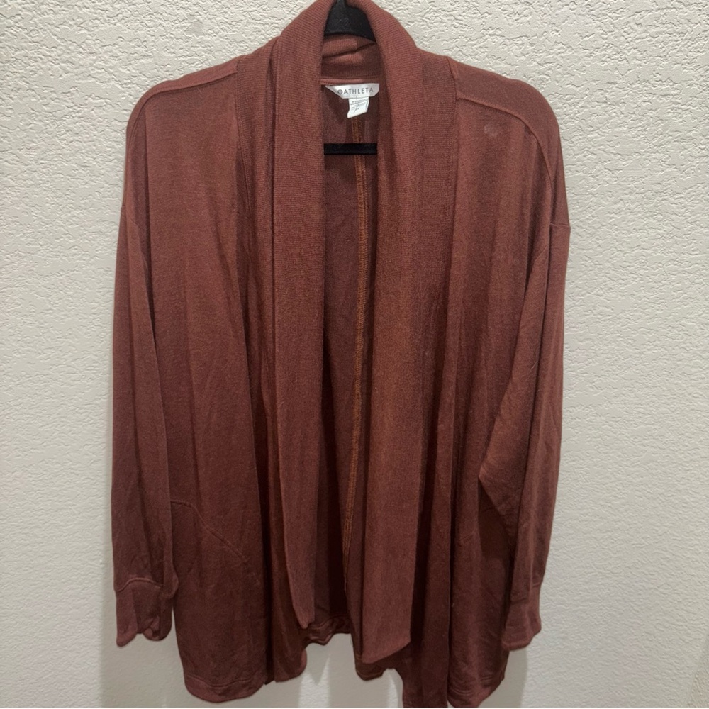 Athleta Rust Cardigan - Picture 2 of 5